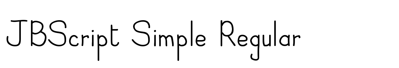 JBScript Simple Regular